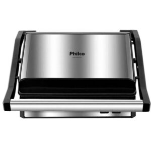 Grill E Sanduicheira Philco Maxx Clean Pgr21pi Preto-inox 220 V