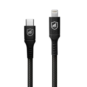 Gshield Cabo Survivor Lightning para 1,5M Carregamento Rápido 64,5W