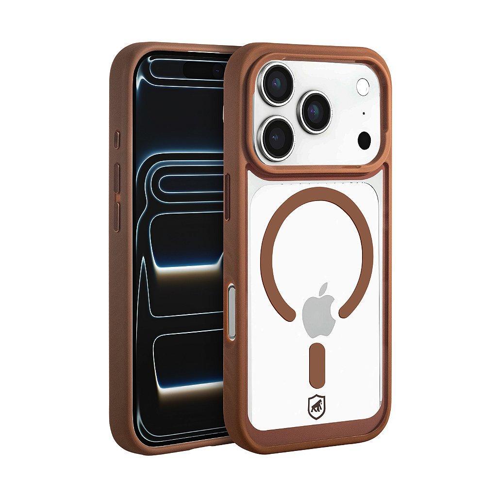 Gshield Capa Case Capinha Magsafe Wave Transparente Desert para