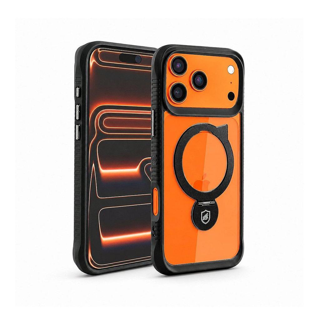 Gshield Capa Case Raptor com Suporte Kickstand Magsafe, Laterais