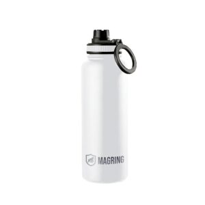 Gshield Garrafa Térmica em Aço Inoxidável MagRing 950ml Função Tripé