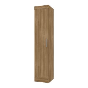 Guarda Roupa Modulado 1 Porta 3 Prateleiras Joker Boreal- M. A