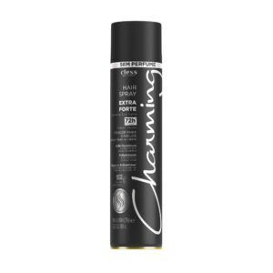 Hair Spray Charming Black Extra Forte Sem Perfume 400ml — Perfumes