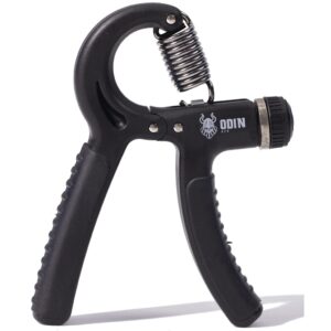 Handgrip Ajustavel Academia Mãos Fortalecedor Exercicio Odin Preto