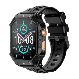 Haylou Smartwatch Iron N1 BT 5.3 Tela 2,13 pol. Preto