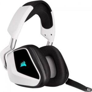 Headset Gamer Corsair 7.1 Void RGB Elite, Sem Fio, White