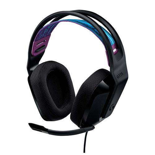 Headset Gamer Estéreo Logitech Preto
