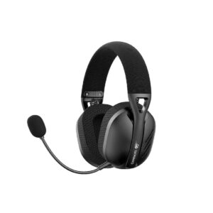 Headset Gamer Havit Wireless Bluetooth Tipo C 3.5mm Fuxi-H3 Preto
