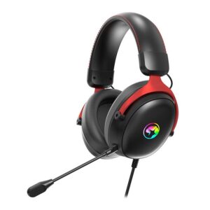 Headset Gamer Marvo Tactic X, RGB, Drivers 53mm, 7.1 Surround, Preto
