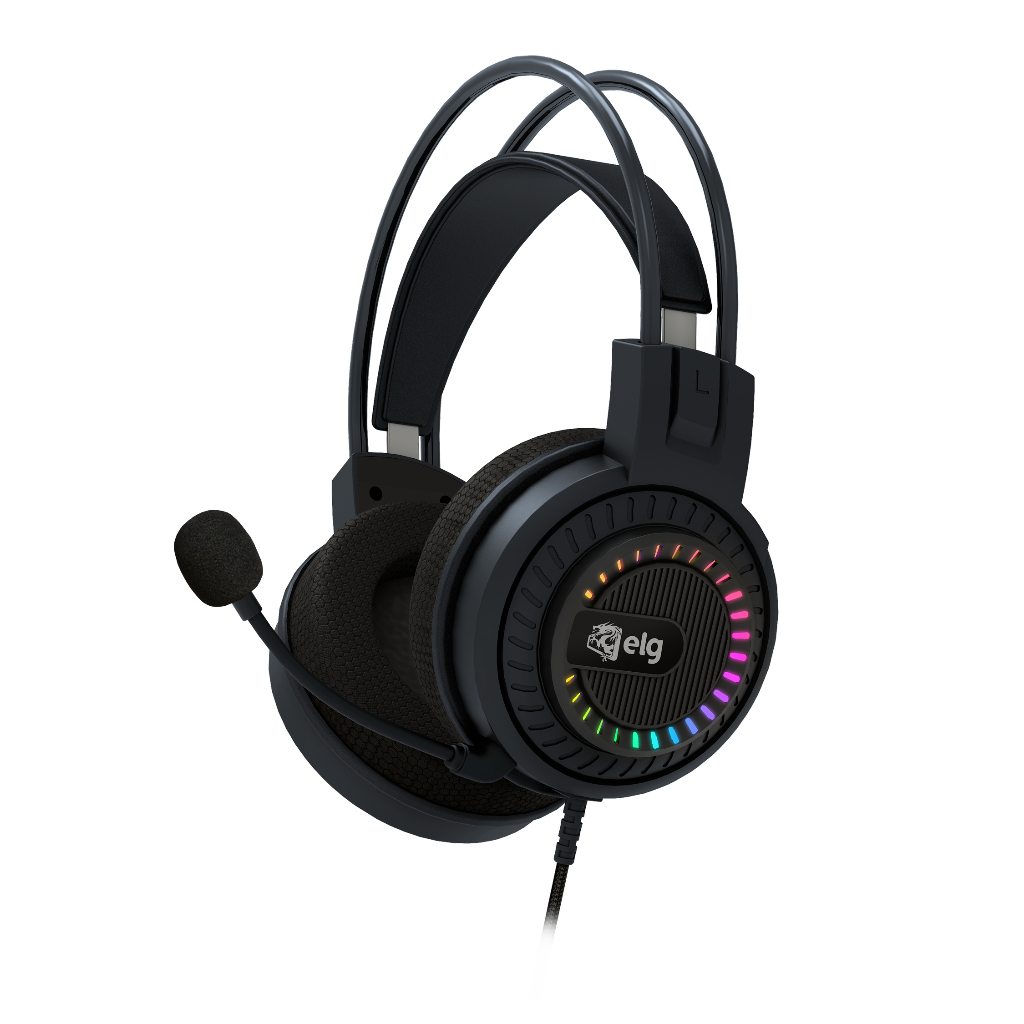 Headset Gamer Mizar, 3D Surround 7.1, RGB, Microfone Omnidirecional