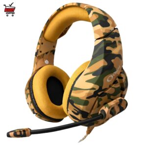Headset Gamer Onistek Camuflado Driver 50mm Microfone USB P2 para PC