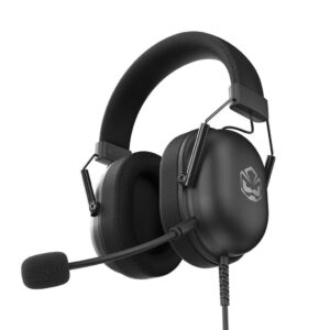 Headset Gamer Pcyes Kamar Black Vulcan, Usb, Driver 50mm, Microfone