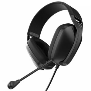 Headset Gamer Pcyes Nyra Black Vulcan, P2 3,5mm, Drivers de 40mm — Games