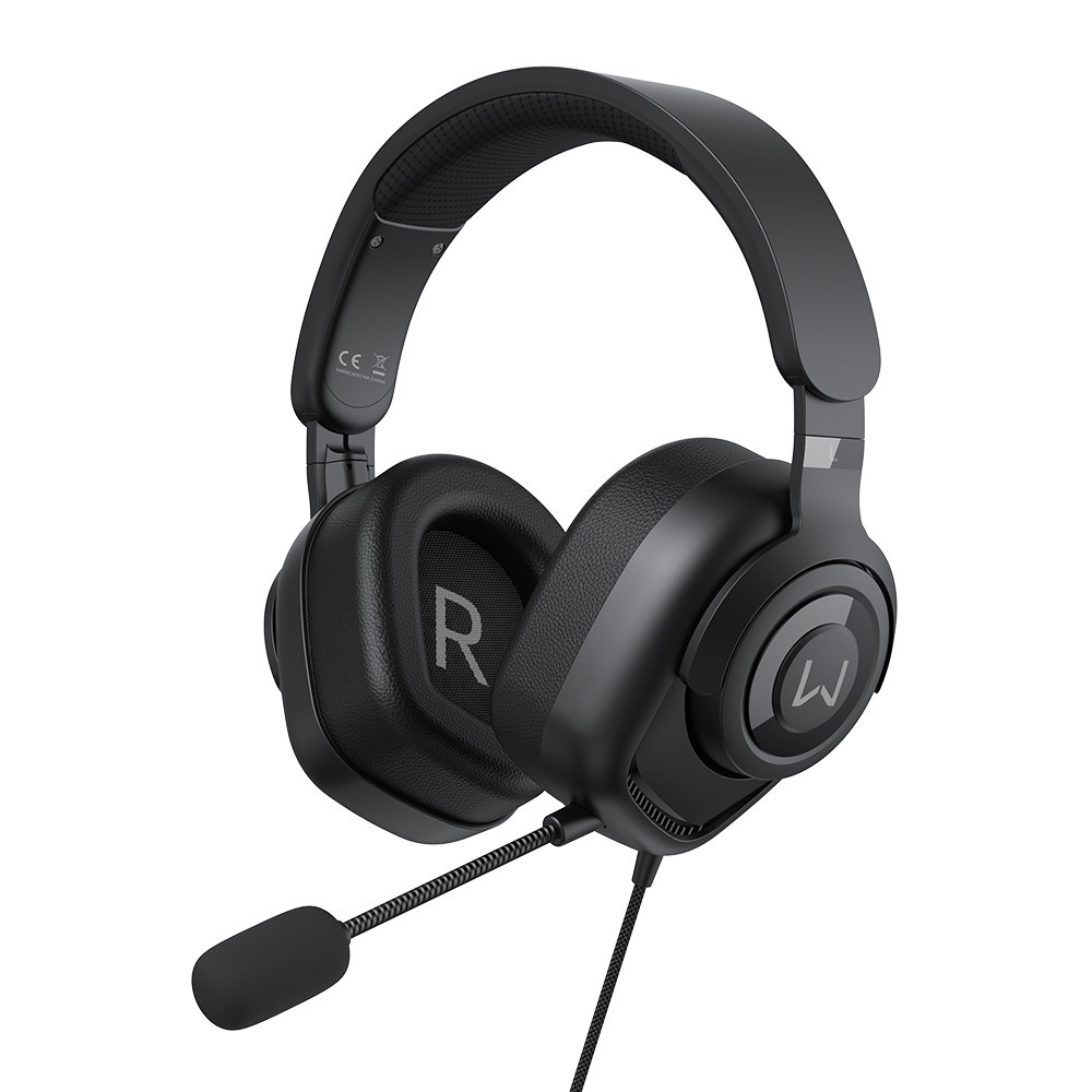 Headset Gamer Warrior Huginn Preto — Games