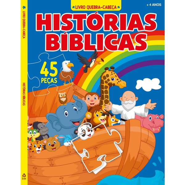 Histórias Bíblicas Livro Quebra-Cabeça — Brinquedos
