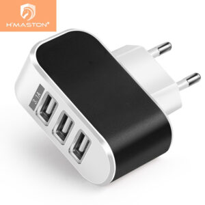 H'maston CB03 3USB 3.1A carregador portátil Original 3 Entradas Fonte