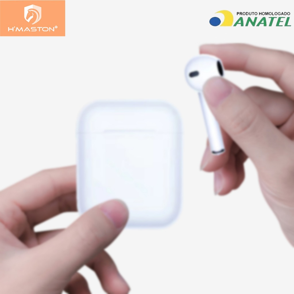 H'maston LY-11 Fone de Ouvido Sem Fio Tws Bluetooth Com Microphone