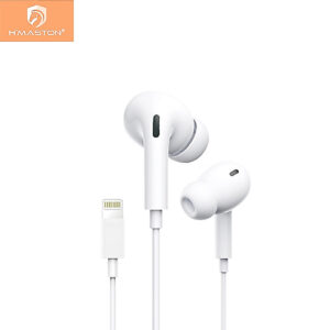 H'maston RB06 RB05 Fone de Ouvido Com Fio Isolamento de Ruido Entrada