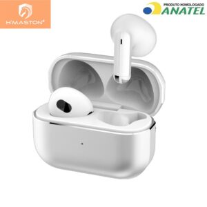 H’maston RS-13 Fone de Ouvido Sem Fio Bluetooth Liga de Zinco 5.3
