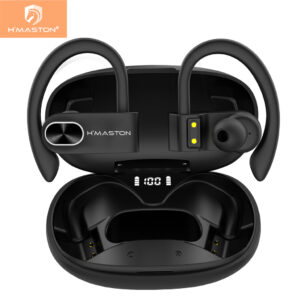 H’maston RS-52 Bluetooth 5.3 Fone De Ouvido Sem Fio Esportivo De