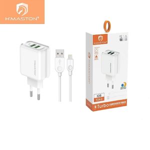 H’maston Y24-2 Carregador Turbo 25w Fonte Torre Carregar Celular