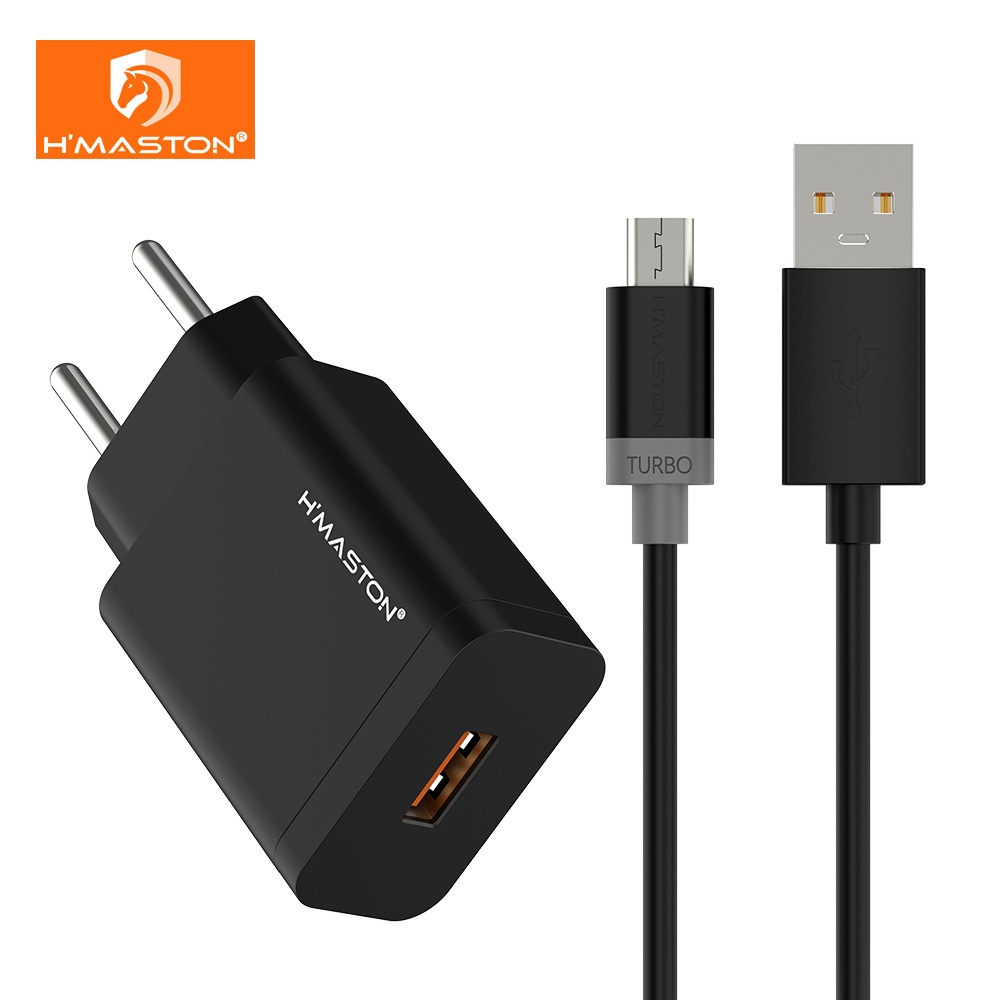 H'maston Y59 Carregador Turbo 6A 30w Usb Para Carregador mais rápido — Celulares e Acessórios