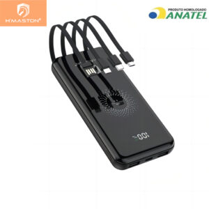 H’maston YD-25 Carregador Portatil Power Bank Turbo 10.000mah 5v 3.1A