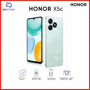 Honor X5c 4G, Versão Global, 128GB Armazenamento 4GB RAM, Processador
