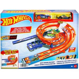 Hot Wheels Action Pista Circuito Giro Veloz Mattel