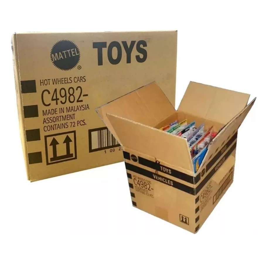 Hot Wheels Caixa Lacrada com 72 Carrinhos Mattel — Brinquedos