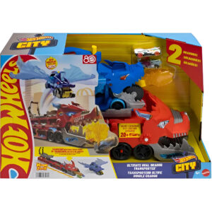 Hot Wheels City Pista Supertrailer De Dragão Mattel Jbm72