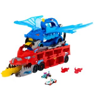Hot Wheels City Ultimate Dual Dragon Transporter Mattel