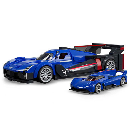 Hot Wheels Jogo de Construção Speed Cadillac Project Gtp Mattel