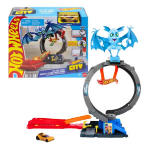 Hot Wheels Pista Ataque Do Morcego City Loop Mattel Hdr29