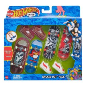 Hot Wheels Skate de Dedo com Tênis Fingerboards Mattel