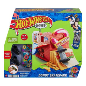 Hot Wheels Skate Rampa Fingerboard Donut, Aquário ou Sorvete Mattel