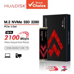 Huadisk NVMe M 2 128 Gb SSD 2280 Pcie 3.0 Disco Rígido Interno Para