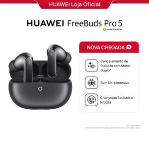 Huawei FreeBuds Pro 5 Fone de Ouvido Bluetooth Sem Fio Som Ultra