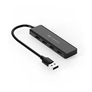 Hub USB 2.0 4 Portas Preto C3Tech