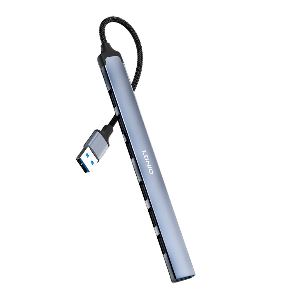 Hub Usb-A Ldnio 7 em 1 Portas USB 3.0 2.0 para Notebook