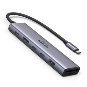 Hub Usb C 7in1 Ugreen 4k Hdmi 100W Pd Adaptador Portátil