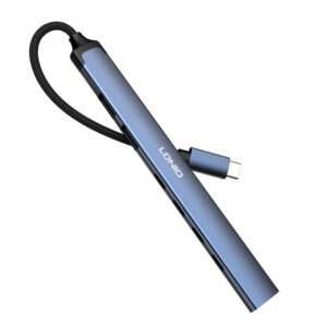 Hub Usb-C Ldnio Ds-87C 7 em 1 Portas Usb 3.0 2.0 4-Usb C
