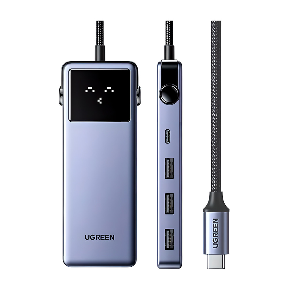 Hub Usb-C Ugreen 7 em 1 Hdmi 3 Ethernet — Informática