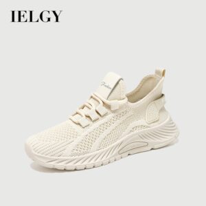 Ielgy Malha Respirável Tênis Feminino Leve Nova Moda Casual