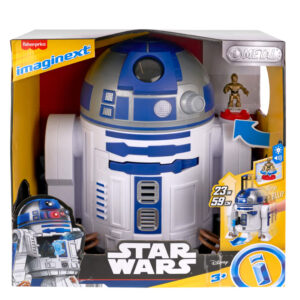 Imaginext Disney Star Wars brinquedo com luzes sons e C-3Po Diecast