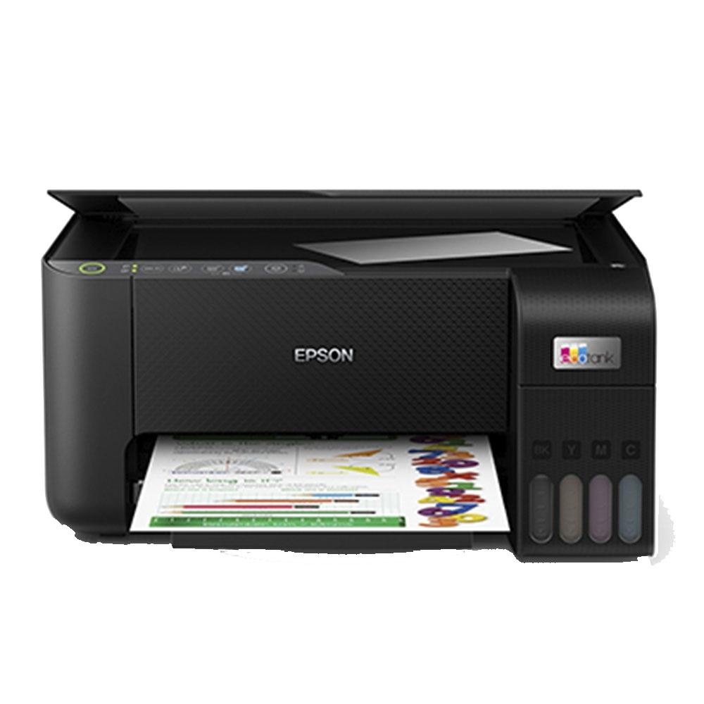 Impressora Multifuncional Epson Ecotank, WiFi, Colorida, Bivolt Preto