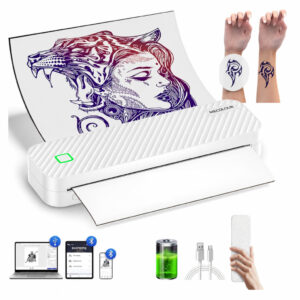 Impressora Termica Mini Etiquetas E Tatuajes 2en1 Bluetooth Térmica