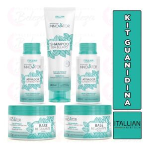 Innovator 2 Base Relaxante 2 Ativador 1 Shampoo 250 Itallian