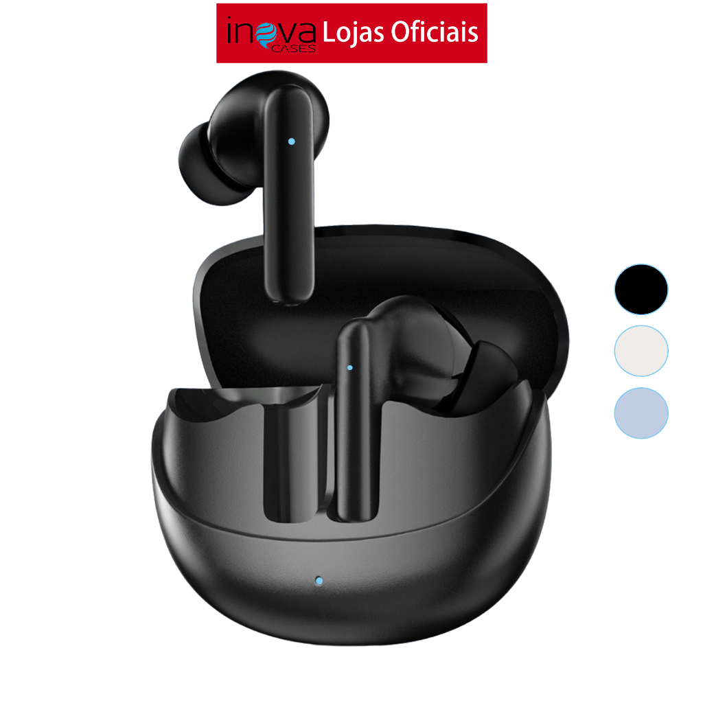 Inova Fone de Ouvido Sem Fio Bluetooth 5,4 Original Para Sua Academia — Áudio e Fones