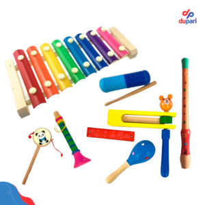 Instrumentos Musical Pedagógico Mdf Brinquedos Musicais para Crianças